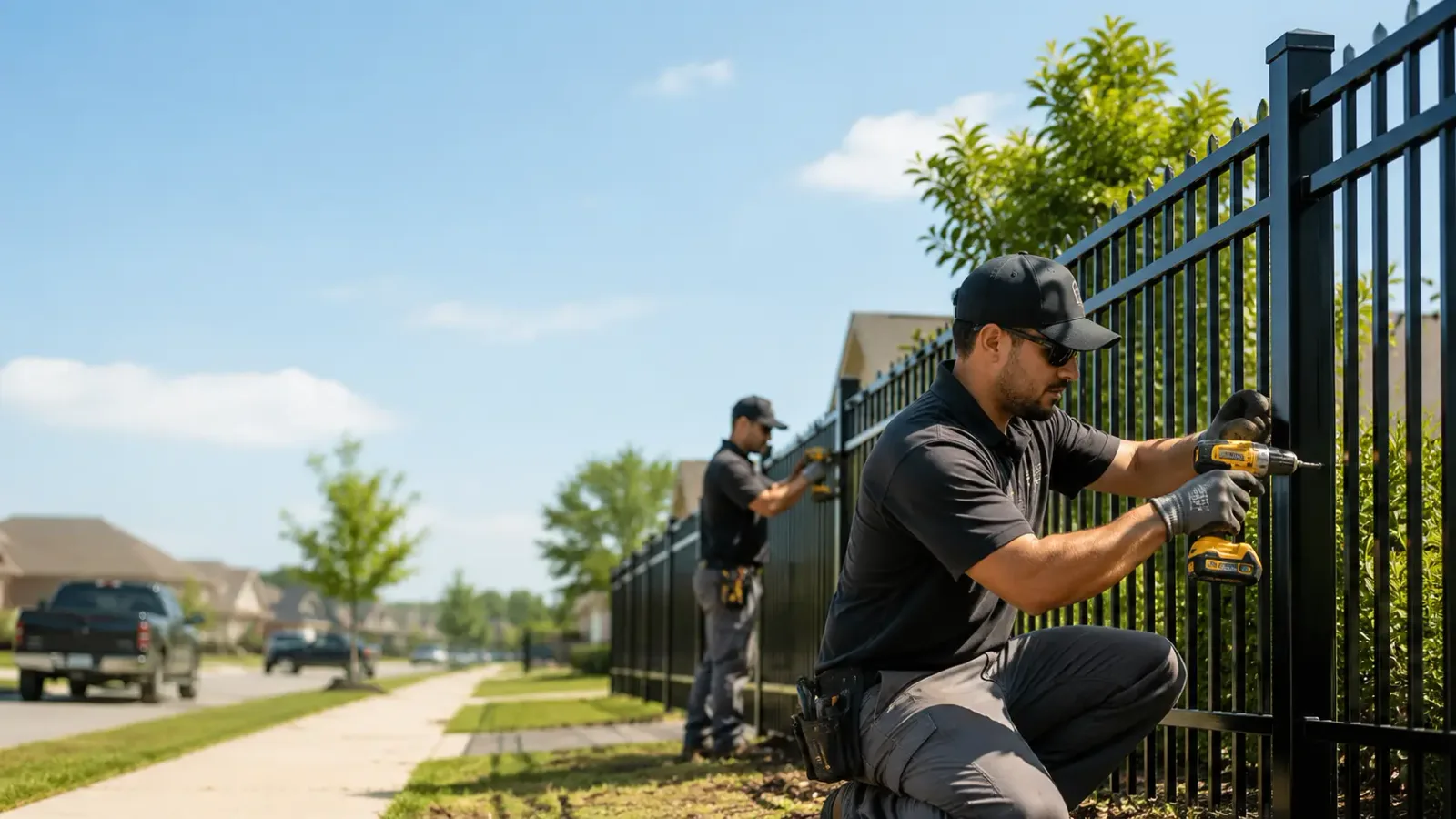Metal Fence Installation in Weatherby, MO